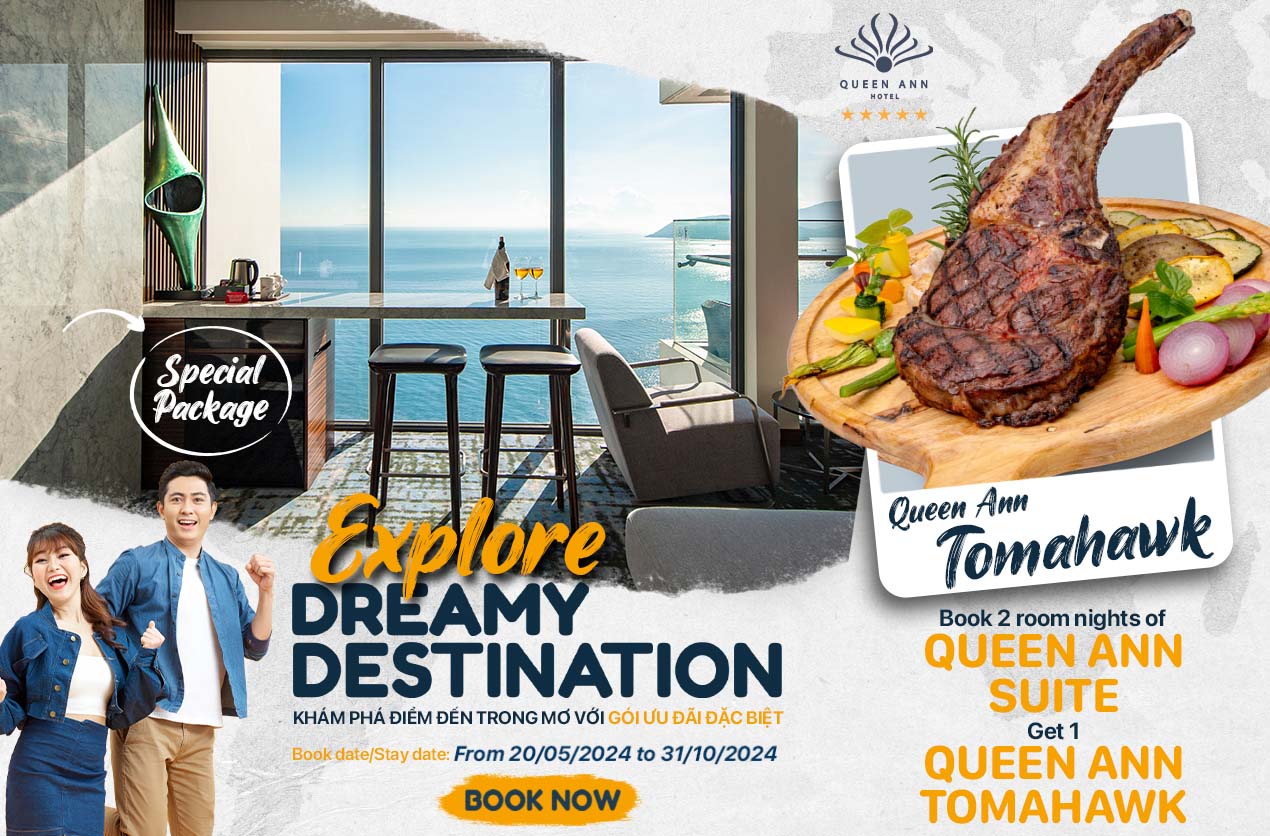 INDULGE IN COMPLIMENTARY TOMAHAWK BEEF AT QUEEN ANN NHA TRANG